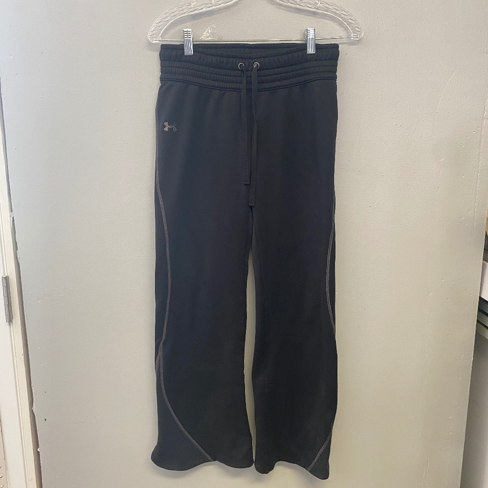 Under Armour Size XS Black Loose Cool Gear Sweatpants